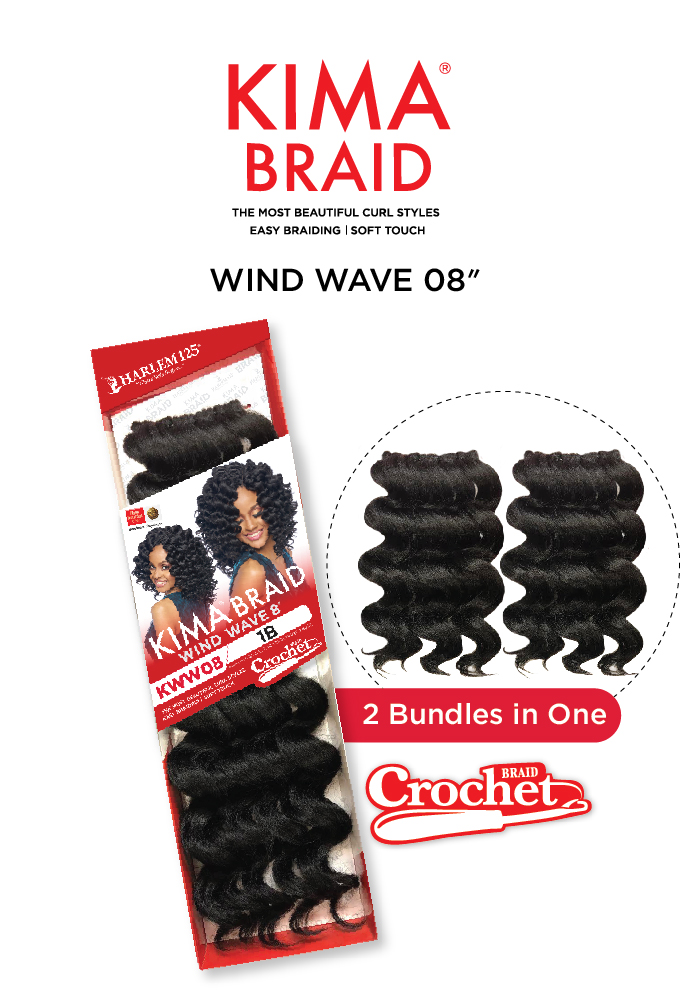 WIND WAVE 8″ | Harlem125 | NEW JIGU Trading Corp