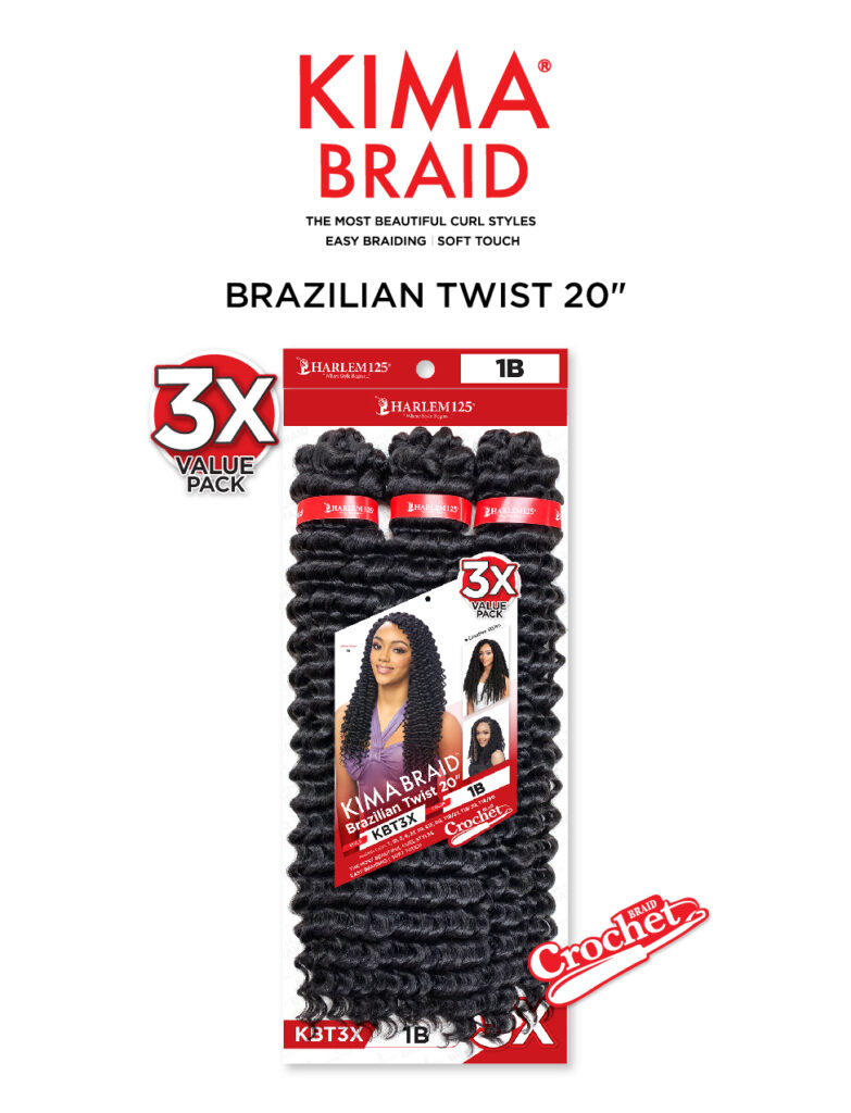 BRAZILIAN TWIST 20″ 3X | Harlem125 | NEW JIGU Trading Corp