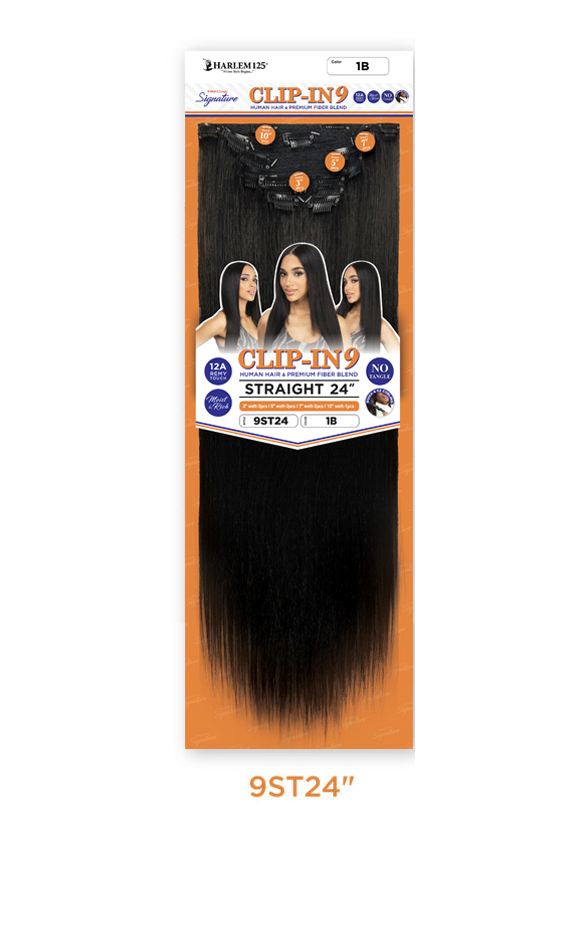 KIMA Signature Clip-in 9 – Straight | Harlem125 | NEW JIGU Trading